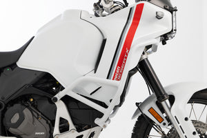 Wunderlich Ducati Desert X Protection - Tank Guard (White) Fits Standard Protection Plat (Not With Off Road) - 70210-108