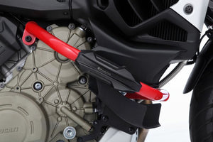 Wunderlich Ducati Multistrada V4 Pikes Peak Protection - Engine Protection Bar Red - 71200-004
