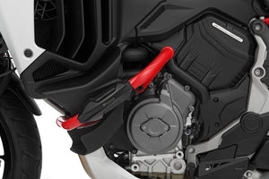 Wunderlich Ducati Multistrada V4 Pikes Peak Protection - Engine Protection Bar Red - 71200-004