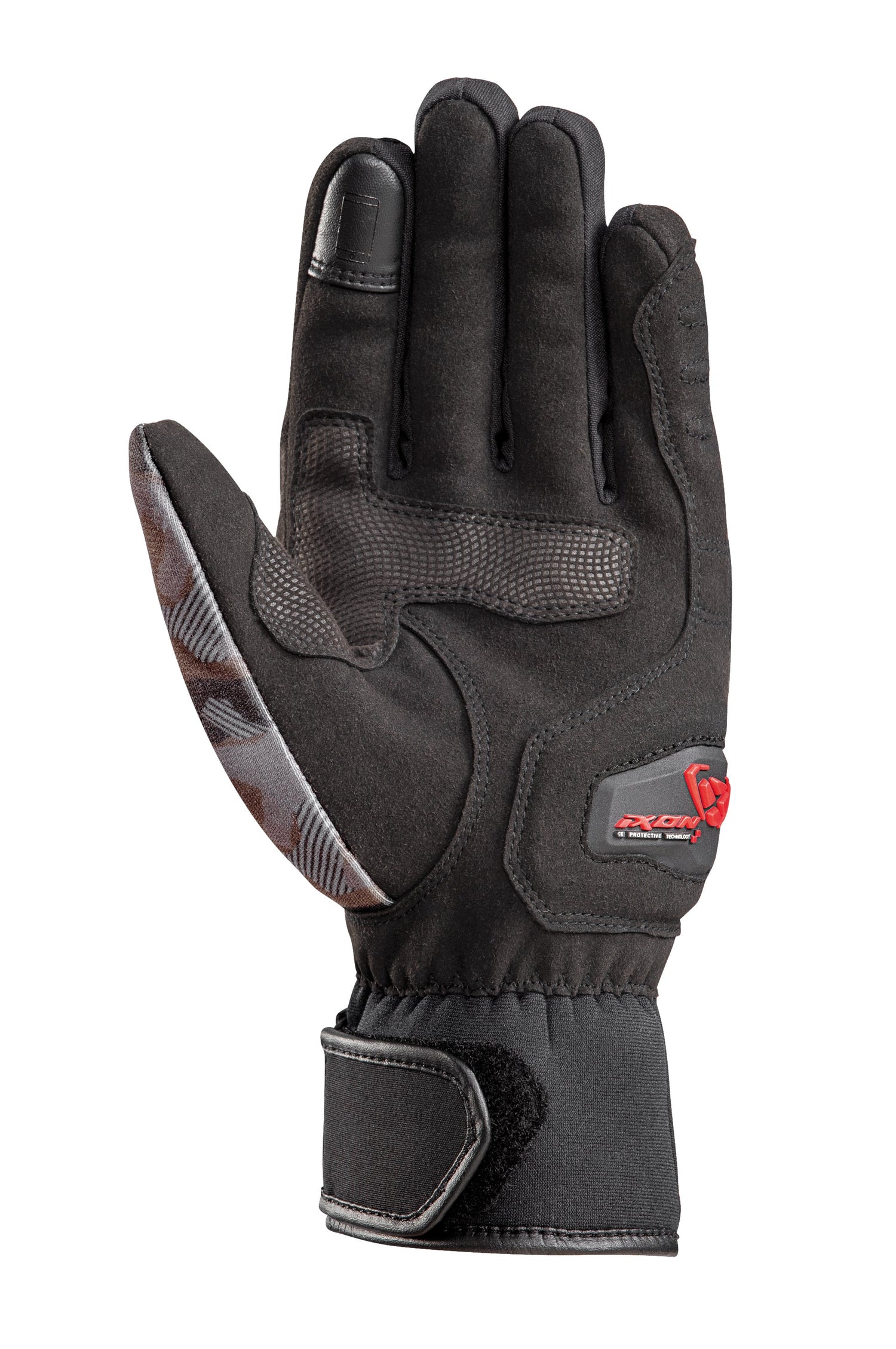 IXON Pro Russel Gloves BLACK/RED - Riders Junction