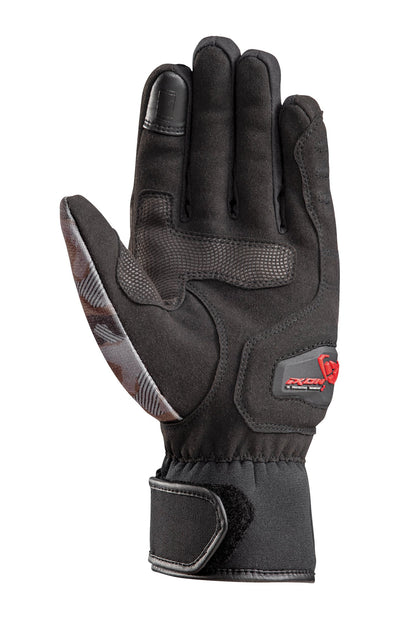 IXON Pro Russel Gloves BLACK/RED - Riders Junction