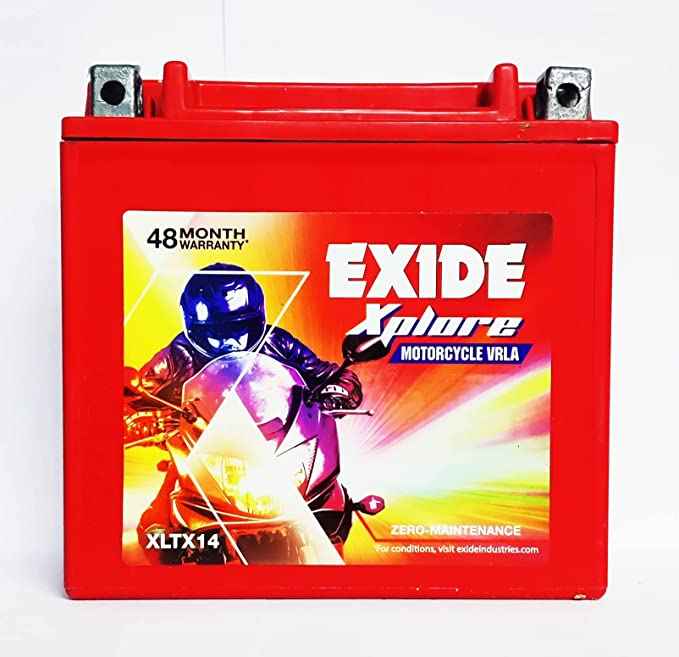 Exide XLTX14 Motorcycle Battery