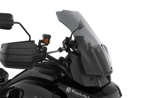 Wunderlich HD Pan America Ergonomics - Marathon Screen Smoked Grey - 90150-002