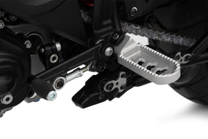 Wunderlich HD Pan America Ergonomics - Lowering footrests Silver - 90320-000