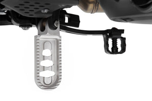 Wunderlich HD Pan America Ergonomics - Lowering footrests Silver -  90320-000