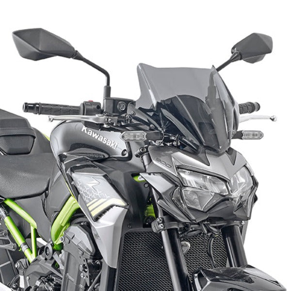 Givi Specific Smoked Screen - 2020-23 Kawasaki Z900 - 1176A - Riders Junction
