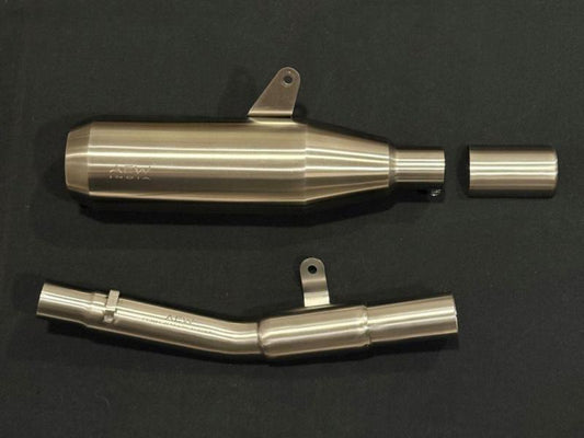 AEW Edge Exhaust And Mid Pipe With Cat For Bear 650