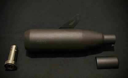 AEW-Edge SS Black Exhaust For Bear 650