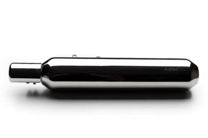 AEW Performance Exhaust for Super Meteor 650 - TE 202 SS 304 - Stainless Steel Mirror Polish
