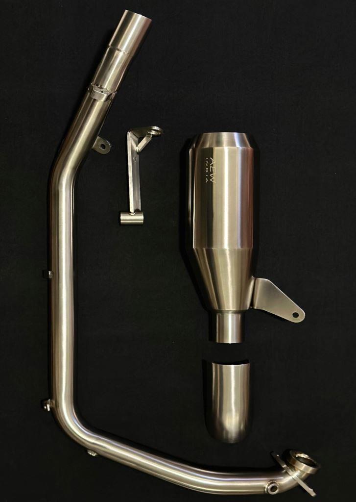 AEW Performance Full System Exhaust For Himalayan 450 - 88308