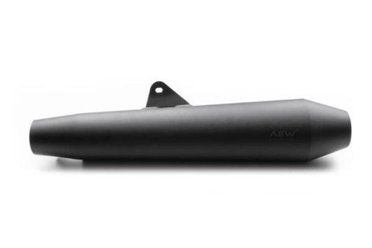 AEW TE 102 Megaphone - Mild Steel Heat Resistant Black - Interceptor /GT 650