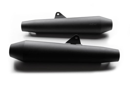 AEW TE 102 Megaphone - Stainless Steel Heat Resistant Black - Interceptor GT 650