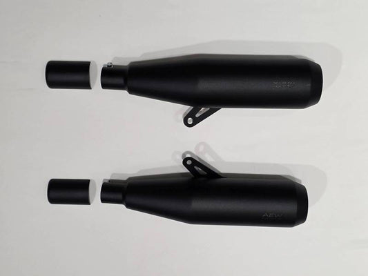 AEW-TE 104 Egde For Interceptor/GT 650 (Stainless Steel Heat Resistant Black)