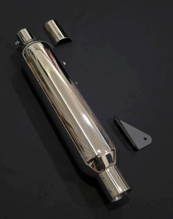 AEW-Classic 650 Performace Exhaust (Mirror Polish)-TE204