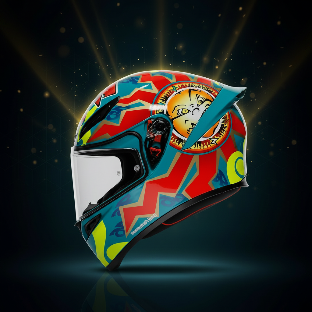 AGV K1 S Full Face Helmet - Rossi Mugello 1999