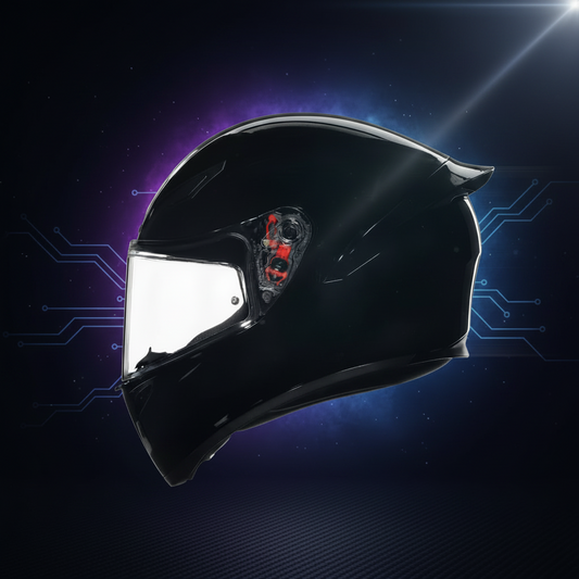 AGV K1 S Full Face Helmet – Black (ISI & ECE 22.06)