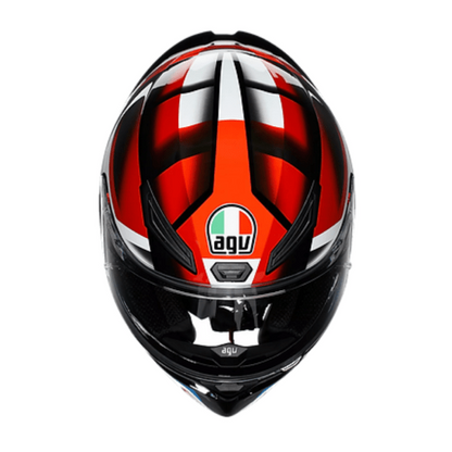 AGV K1 S Full Face Helmet - FastLap (Black/Red/Blue)