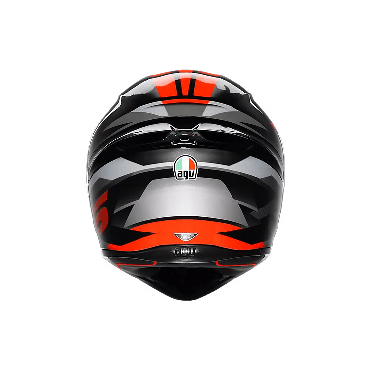 AGV K1 S Full Face Helmet - FastLap (Black/Grey/Red)