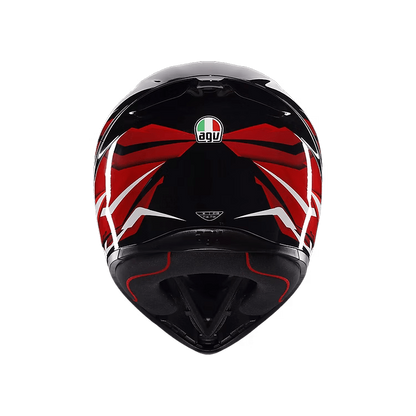 AGV K1 S Full Face Helmet - Lion Black/Red/White