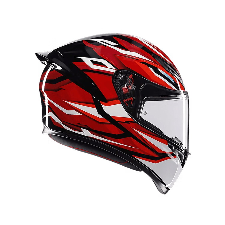 AGV K1 S Full Face Helmet - Lion Black/Red/White