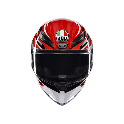 AGV K1 S Full Face Helmet - Lion Black/Red/White