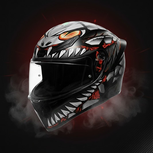 AGV K1 S Helmet - Lyzard BlackGreyRed