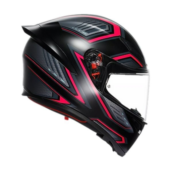 AGV K1 S Full Face Helmet Sling Matt Black Pink