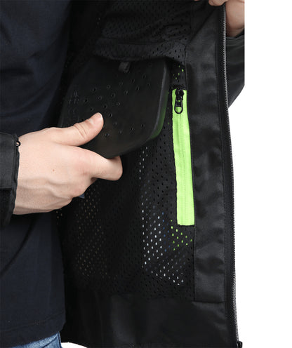 Solace AIR-X Jacket V3 - Black Neon