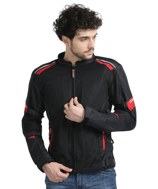 Solace AIR-X Jacket V3 - Black Red