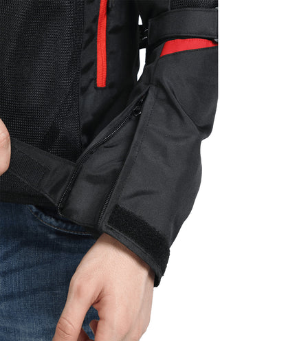 Solace AIR-X Jacket V3 - Black Red