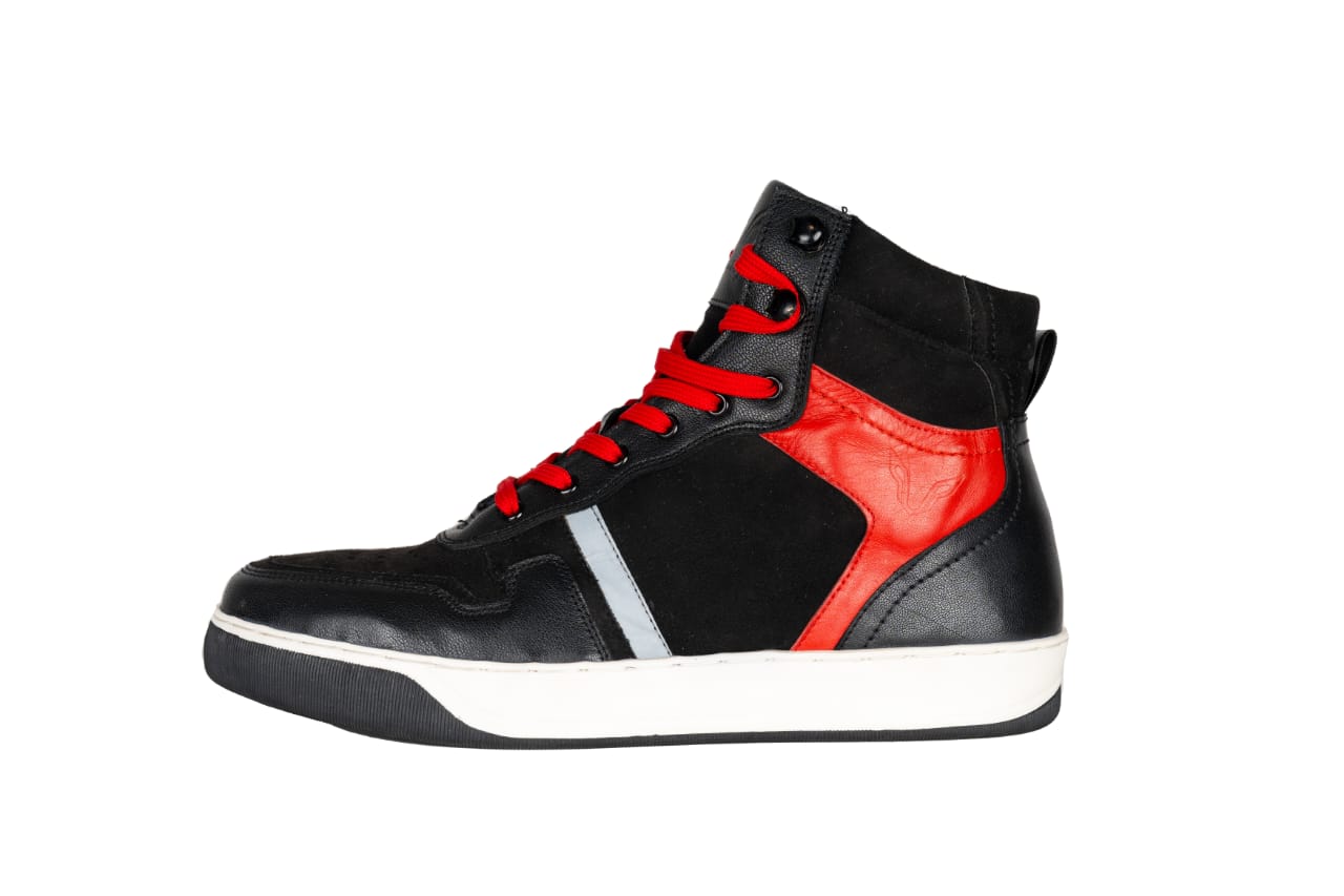 AMAROQ Urbane Riding Sneakers - Black Red