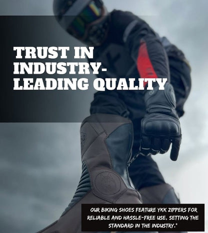 AMAROQ Valiant Motorcycle Riding Boots – Brown