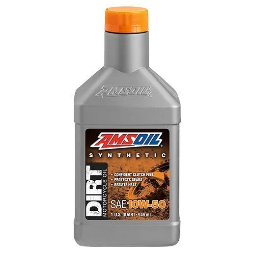 AMSOIL 10W-50 Synthetic Dirt Bike Oil-946 mL