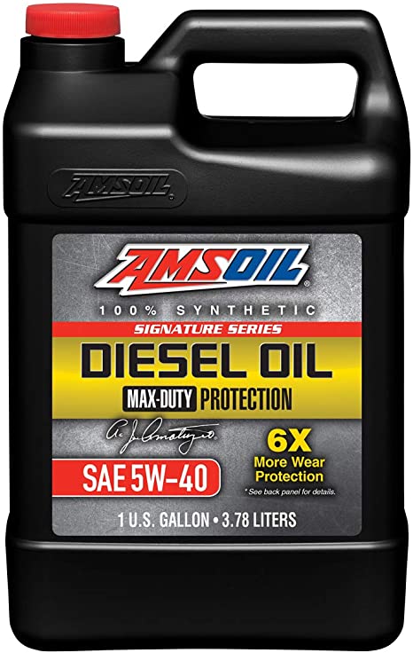 AMSOIL - DEO1G Signature Series Max-Duty Synthetic Diesel Oil 5W-40 - Riders Junction