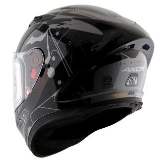 batman street bike helmet Axor Street DC Batman Helmet (Anthracite Black)