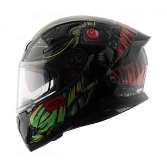 AXOR APEX SEADEVIL D/V- Matt Black Red Helmet
