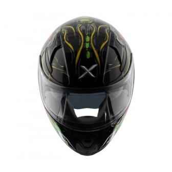 AXOR APEX SEADEVIL D/V- Matt Black Red Helmet