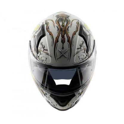 AXOR APEX SEADEVIL D/V- Glossy White Gold Helmet