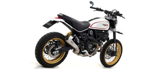 ARROW EXHAUST -DUCATI Scrambler 800 Desert Sled 2017-2020 - Riders Junction