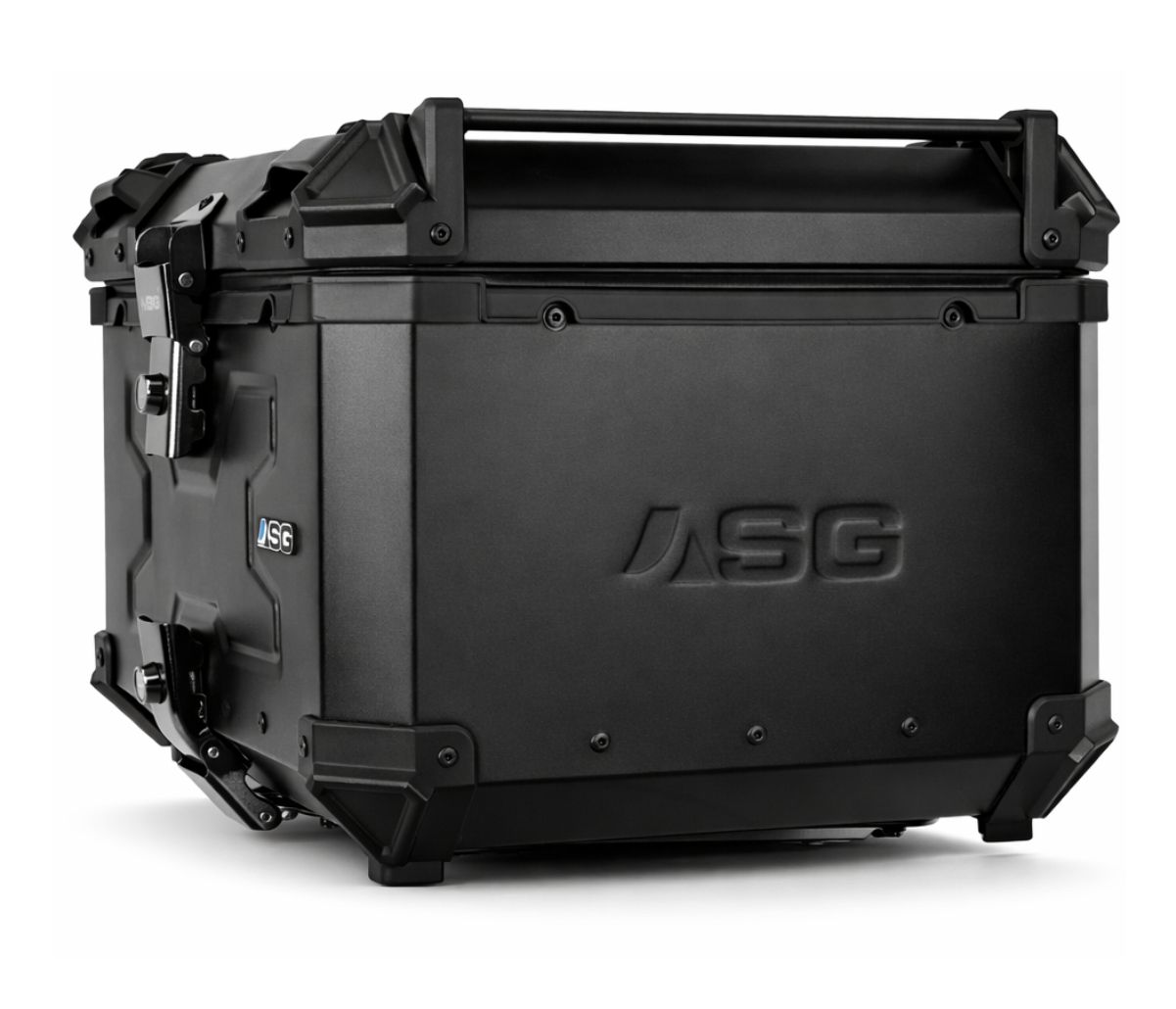 ASG-Aluminium Top Box 55L – Black