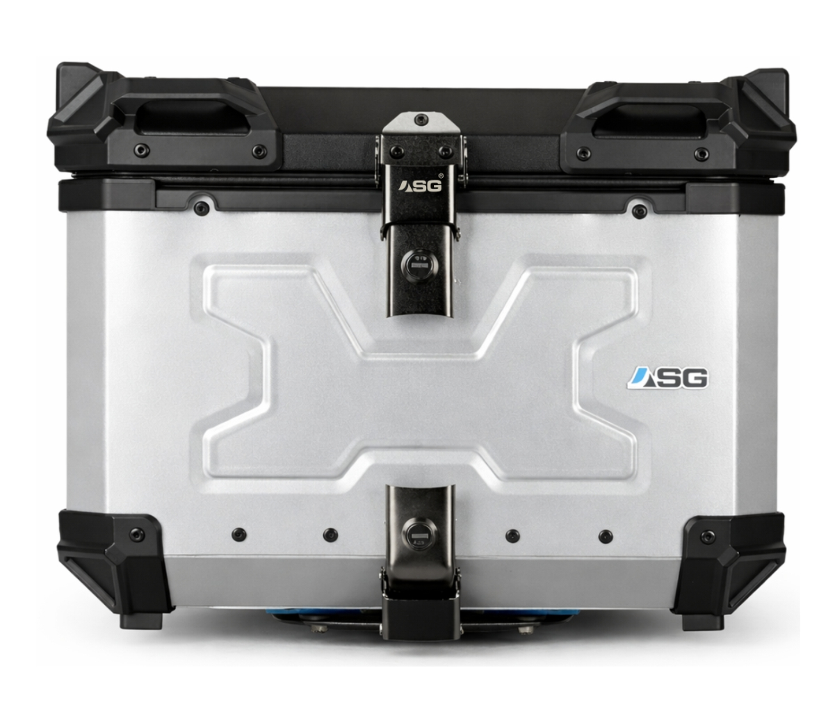 ASG-Aluminium Top Box 55L – Silver