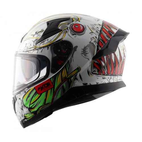 AXOR APEX SEADEVIL D/V- Glossy White Red Helmet