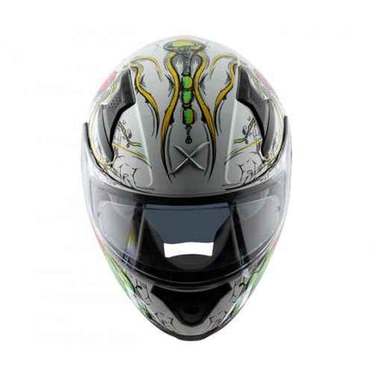 AXOR APEX SEADEVIL D/V- Glossy White Red Helmet