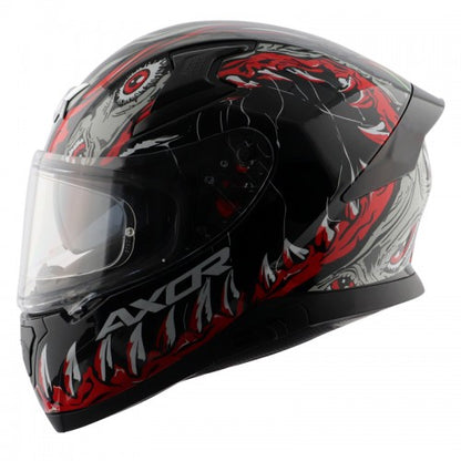 AXOR Apex Beast- Black Grey Helmet - Riders Junction