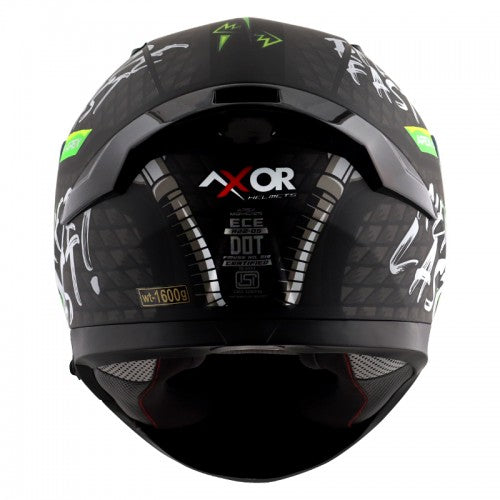AXOR Apex Ride Fast Motorcycle Helmet - Matt Finish