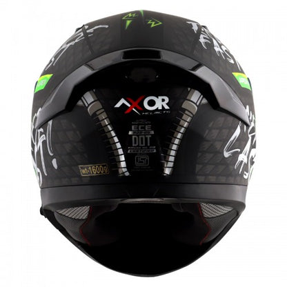 AXOR Apex Ride Fast Motorcycle Helmet - Matt Finish