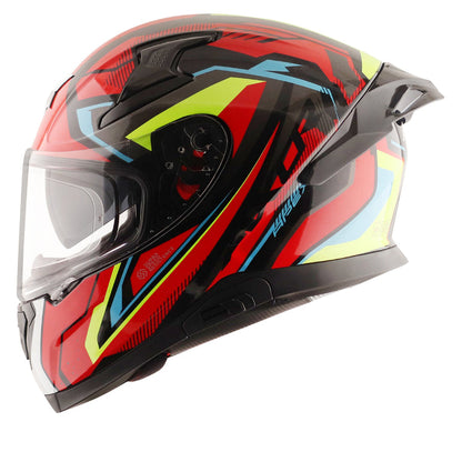 AXOR Apex Road Trip Gloss Helmet-Black Red