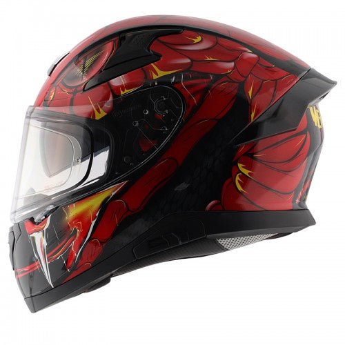 AXOR Apex Venomous D-V Black Red - Helmet - Riders Junction