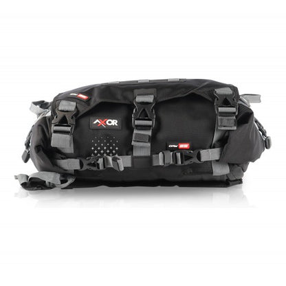 AXOR - Black & Grey Tail Bag - 25 LTS - 40LTS - Riders Junction