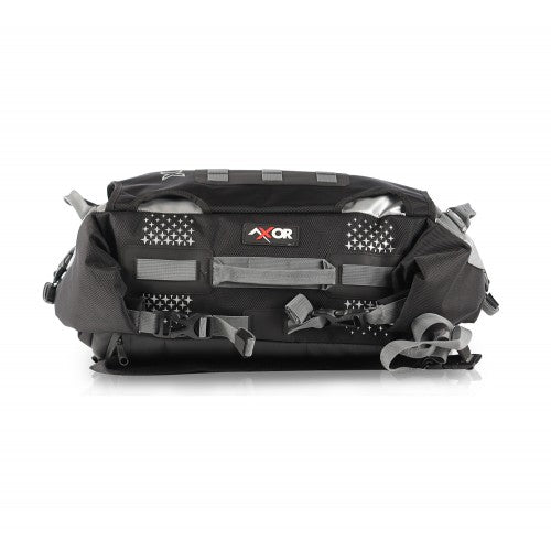 AXOR - Black & Grey Tail Bag - 25 LTS - 40LTS - Riders Junction